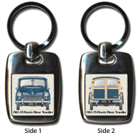 Morris Minor Traveller 1965-70 Keyring 5